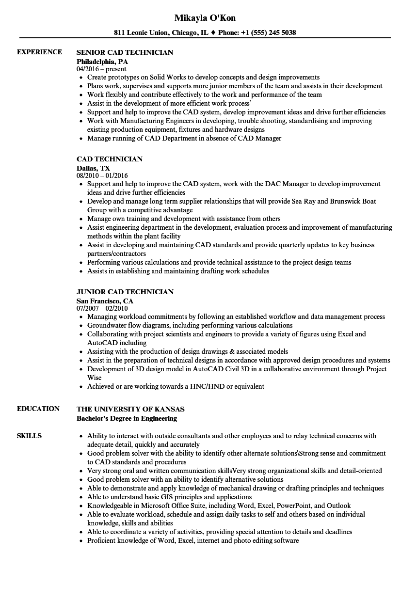 water quality technician cover letter